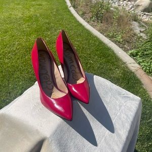Sam Edelman Red Gloss High heel!  👠 8.5